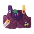 thumbnail image 2 of Mamelucos de muñecas de felpa, pantalones de muñecas para niñas, accesorios para fotografías, flexibilidad, lindos regalos de cumpleaños para niños, p Berenjena de 15 cm, 2 of 8