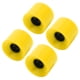 thumbnail image 4 of M Buder Ruedas de Patineta 60x45 mm / 2.36x1.77 in, Dureza 78A para Longboard Cruiser, Kit Repuestos de Poliuretano Alta Elasticidad y Agarre Antideslizante, 4 Unidades, Color Amarillo, 4 of 9