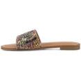 thumbnail image 2 of Journee Women's Maria Slip on Metallic Beaded Flat Slide, 2 of 8