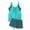 Blue, variant on Bikinis Sets for Women High Waisted Split Two Piece Tankini Swimsuits with Swim Tank Tops and Shorts for Beach Sports Swimsuit