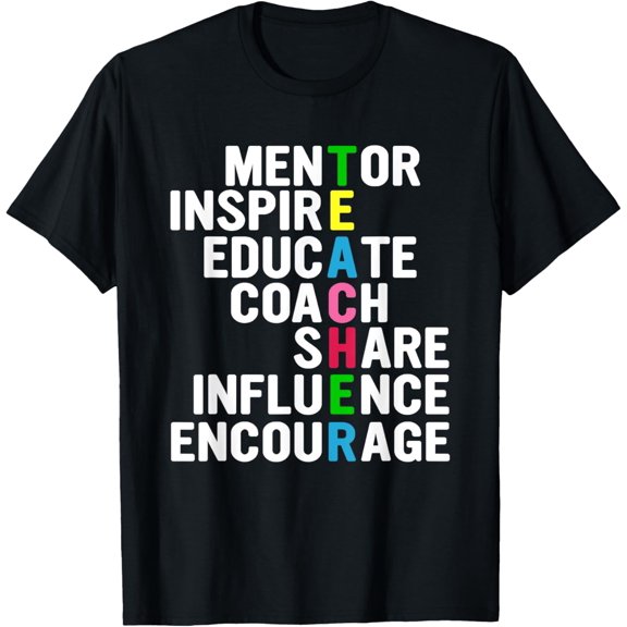 Teacher Art Men Women Funny School Teachers T-Shirt