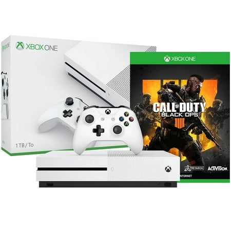 Xbox One S 1tb Call Of Duty Black Ops 4 Bundle White