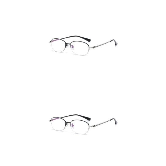 Jumpingount Gafas de lectura, gafas de dioptrías, gafas de lectura antiazules a la moda, gafas para presbicia, diseño elegante multiusos, visión Type1 NO1