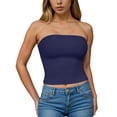 thumbnail image 2 of Hessimy Breathable Tank Tops Women Underwear Tops Sleeveless Undershirt Cotton Camisole Cool Base Layer for Women(Navy,XL), 2 of 7
