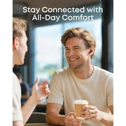 Soundcore by Anker Liberty Buds, Semi-in-Ear Earbuds, with Real-Time Adaptive ANC, Spatial Audio, 30H Playtime, Fast Charging, Translation, Wireless Bluetooth Headphones