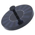 thumbnail image 3 of Fuente de baño para pájaros, fuente solar flotante con 4 boquillas para estanques, piscinas y jardines, 3 of 12