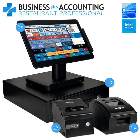 BPA Elite III Restaurant Point of Sale System - 2 Station