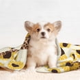 thumbnail image 4 of XMXY Dog Throw Blankets, Soft Cozy Sunflower Leopard Flower Pet Blankets for Couches Machine Washable for Indoor Cats Dogs, Large Size, 4 of 8