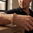 thumbnail image 6 of Pompeii Men's Rolo Link 14k Gold (59gram) or Platinum (96gram) 11.5mm Bracelet 8.5" (,), 6 of 6