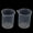 White, variant on 2PCS 100mL Graduated Beaker, Clear Measuring Cup, Material, Clear White, for Lab Use, 7x5cm Size, Easy to Measure Liquid