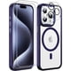 thumbnail image 1 of MOZOTER Funda magnética 6 en 1 para iPhone 15 Pro transparente, [Compatible con Magsafe] [Anti amarilleamiento] [Protectores de pantalla+Protectores de lente de cámara] Funda delgada a prueba de golpe, 1 of 4