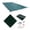 Green, variant on Blue Wave Rectangular Inground Pool Safety Cover - 14 ft x 28 ft Rectangle Pool Cover with Complete Installation Hardware and an Inground Pool Cover Storage Bag - 2-Ply Mesh Pool Cover - Green