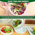 thumbnail image 5 of Fruit And Vegetable Cutter Bowl, Veggie Chopper, Salad Chopper Bowl, Slicing Salads And Fruits, Make Fresh Salad Easily, 5 of 5