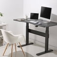 thumbnail image 3 of Desky Air Lift Zero Sit Stand Desk - Black / White, 3 of 7