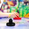 thumbnail image 3 of Mobutofu 1 Set Plastic Ice Hockey Puck And Paddles Black ABS For Competitive Matches, 3 of 7