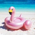 thumbnail image 3 of Flotador inflable para piscina Jasonwell con forma de flamenco, tamaño XL, para adultos y niños, 3 of 7