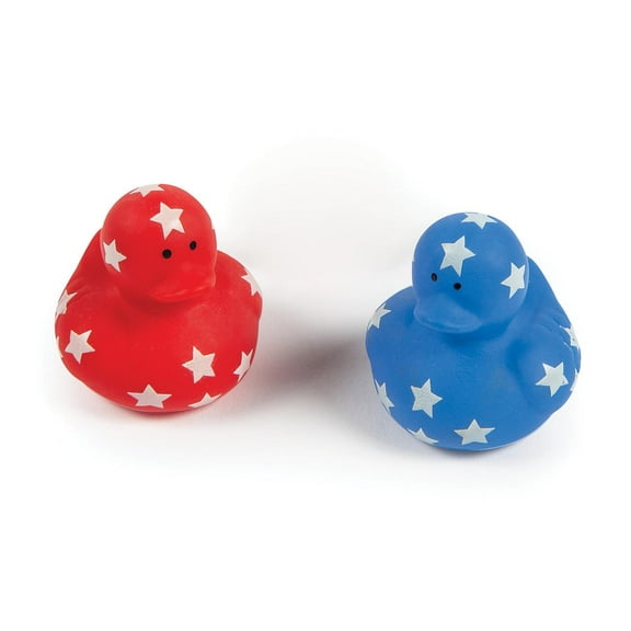 Patriotic Mini Ducks - Party Favors - 24 Pieces