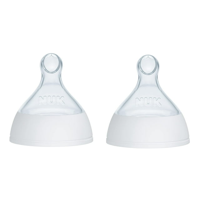Tetinas de repuesto para biberones NUK Smooth Flow Pro x2