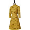 thumbnail image 2 of Mrs. Fox Fancy Dress Women's Printed A-Line Dress with Pocket, 2 of 7