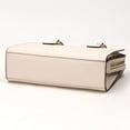 thumbnail image 5 of Michael Kors Sheila Small Faux Saffiano Leather Satchel Light Cream, 5 of 9