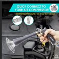 thumbnail image 2 of BIAOMEI High Pressure Car Interior Cleaning Gun - Automotive Detailing Tool With Brush Attachment 2 of 11