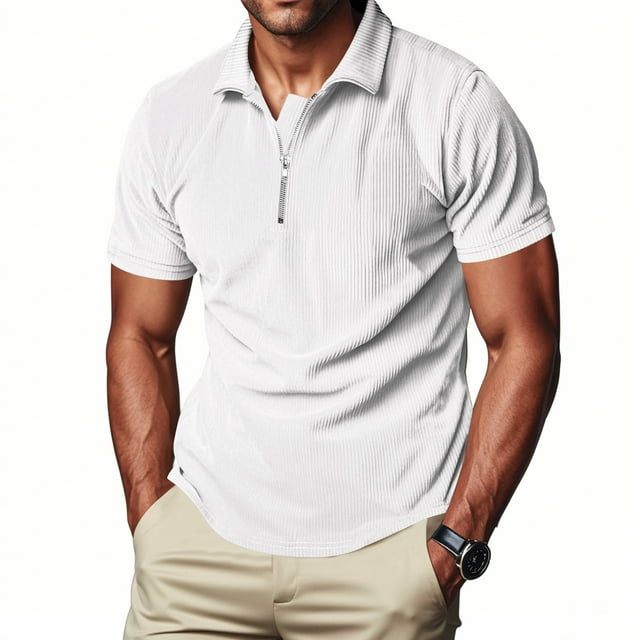 pstuiky camisetas de hombre, Camisa de manga larga con botones y solapa para hombre, de color liso, para vacaciones y tiempo libre ropa de hombre xl