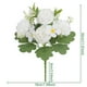 thumbnail image 3 of Ramo de peonías de plástico - flores artificiales rosas, moradas, azules y blancas para decoración de bodas y accesorios fotográficos, 3 of 6