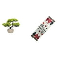 thumbnail image 1 of Árbol bonsái artificial,Árbol bonsái artificial para decoración de escritorio de interior y hogar,Árbol bonsái falso Planta falsa en maceta Planta falsa,Camino de mesa navideño,Camino, 1 of 8