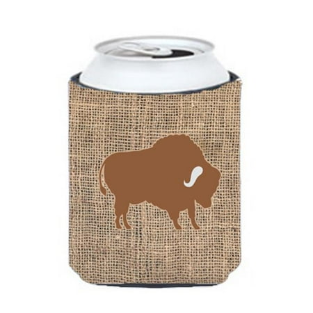 

Buffalo Burlap And Brown Can Or Bottle Hugger