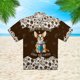 thumbnail image 3 of Camisas de moda para hombres con estampado de perro en 3D, camisa de manga corta para hombre, botones de solapa, ropa femenina, blusas casuales divertidas de Harajuku, 3 of 4