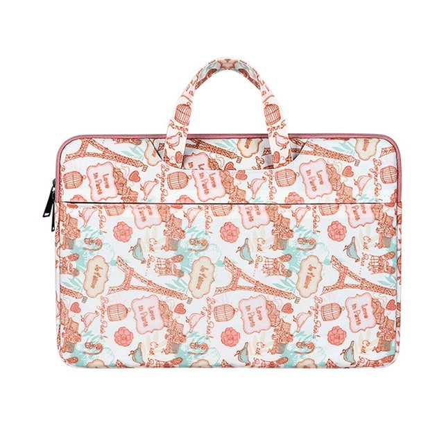 Bolsa para computadora portátil adecuada para tamaño universal de 14.1-15.4 "(MAC nuevo 16") - Bolsa de hombro protectora para computadora portátil
