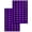 Black Purple Plaid, variant on Black Purple Plaid Kitchen Dish Towels for Drying Dishes Set of 2, Farmhouse Simple Buffalo Checked Waffle Weave Microfiber Hand Tea Bathroom Towels Quick Dry & Absorbent Towel 12x12