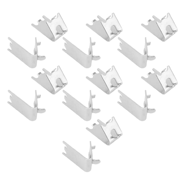 Clip d'Étagère de Réfrigérateur, Taille Compacte de Boucle d'Étagère de Congélateur de 14PCS de Haute Résistance pour l'Usage Domestique