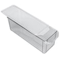 thumbnail image 1 of Bac d'Organisation Transparent, Bac de Rangement de Garde-Manger Portable et Durable à Grande Capacité pour Comptoirs d'Armoires de Cuisine et de Réfrigérateur, 1 of 8