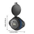 thumbnail image 3 of Oliegs Heated Blanket Stay Connected : Versatile USB Featuring Fast Charge Technology & Elegant Design All Vehicles! Chocolate, 3 of 5