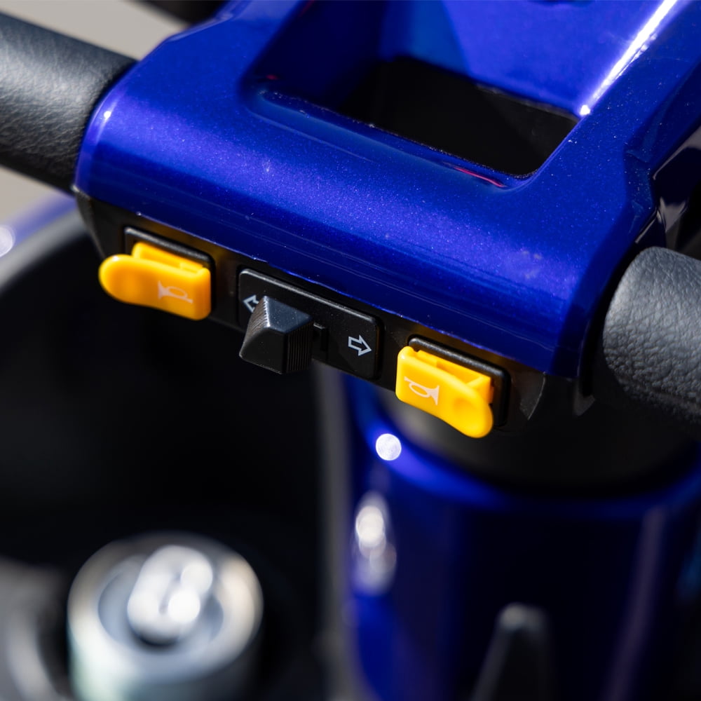 Sunderwell Large Electric 4-Wheel Mobility Scooter, (XW-E05) Heavy Duty Wheelchair Device 400 LBS Capacity for Seniors & Adults, Assembled in US, Ready to Ride