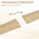 thumbnail image 4 of Correa de reloj Uxcell de 22 mm de ancho, cuero microfibra de liberación rápida, para hombres y mujeres, 4 of 7