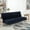 Navy Blue, variant on Eurhowing Velvet Futon Cover, Thick Plush Stretch Armless Sofa Bed Slipcover, Soft Couch Sofa Cover Futon Slipcover Furniture Protector with Elastic Bottom(Dark Gray)