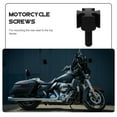 thumbnail image 2 of Shisuyan Quick Release Motorcycle Seat Bolt 1/4-20 Thread Rear Seat Mounting Nut Motorcycle Seat Cushion Screw Modification Seat Mount Screw, 2 of 8