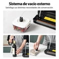 thumbnail image 3 of Empacadora Al Vacío 60kpa Automática Comida Selladora Al Vacío con 10 Bolsas, 3 of 7