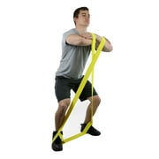 CanDo Multi-Grip 6 Foot Resistance Bands with hand, foot and finger loops for total body workouts, training, rehab, stretching or therapy. Set of 5 Resistance Levels