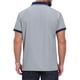 thumbnail image 3 of CAMISA POLO DE NEGOCIOS RETRO OCCIDENTAL DE MANGA CORTA PARA HOMBRES INSPIRE CHIC, CON ESTIRAMIENTO Y BLOQUEO DE COLOR, TALLA XL, GRIS, 3 of 6