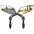 thumbnail image 1 of Espejo Retrovisor de Bicicleta, Espejo de Manillar Giratorio Ajustable, Adecuado para Bicicletas de Montaña, Scooters Eléctricos, 1 of 1