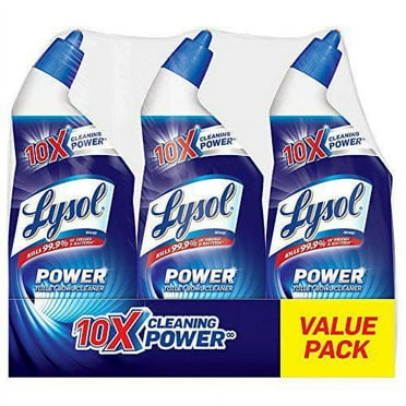 Lysol Toilet Bowl Cleaners, 24 Ounce, 3 Count
