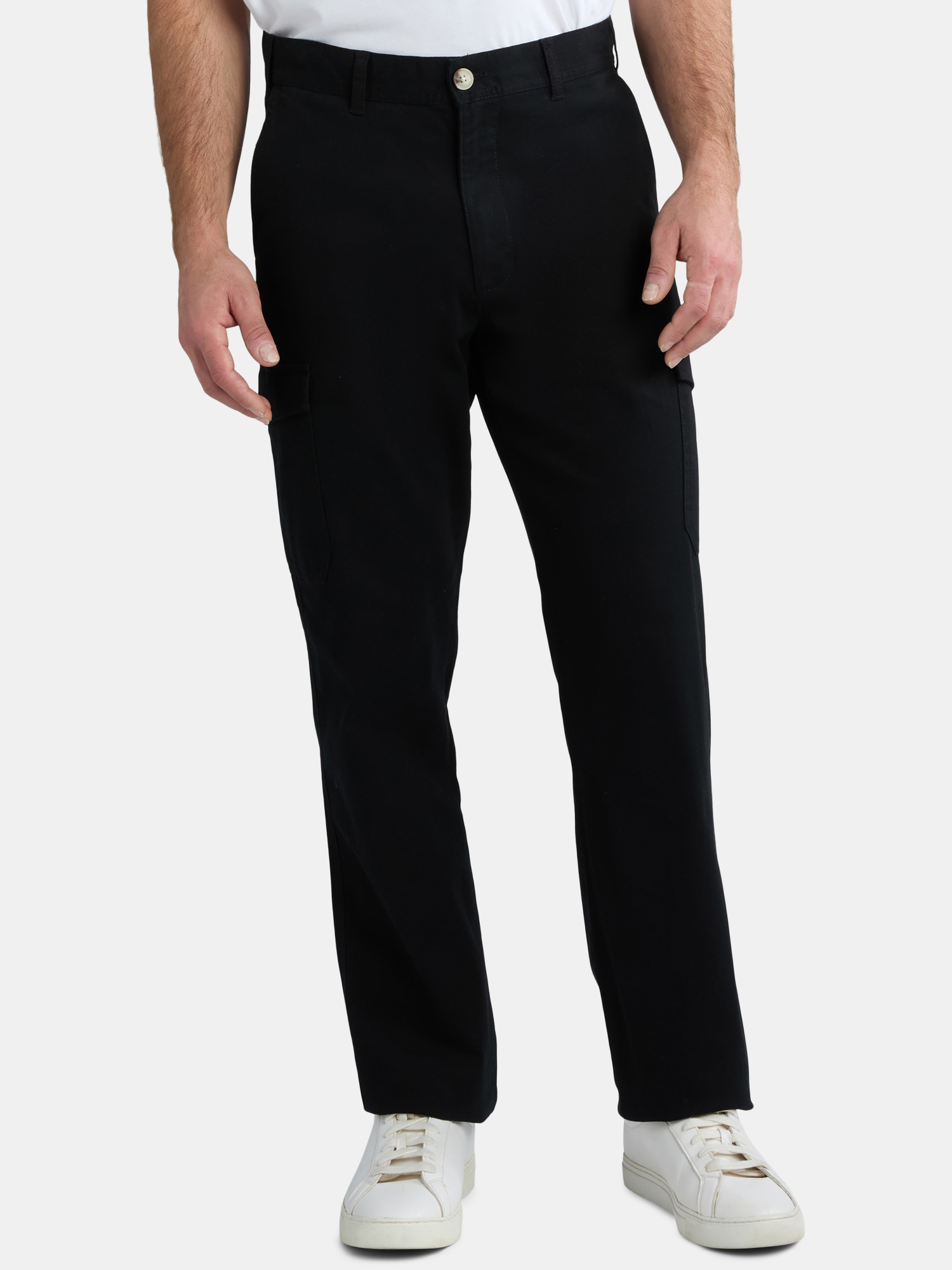 George Men's Cargo Pants with Stretch Twill photo 1