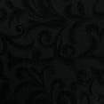 thumbnail image 2 of Ultimate Textile Somerset 84-Inch Round Damask Tablecloth Black, 2 of 3