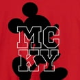 thumbnail image 2 of Mickey & Friends - Silhouette Mickey Mouse - Men's Long Sleeve T-Shirt, 2 of 4