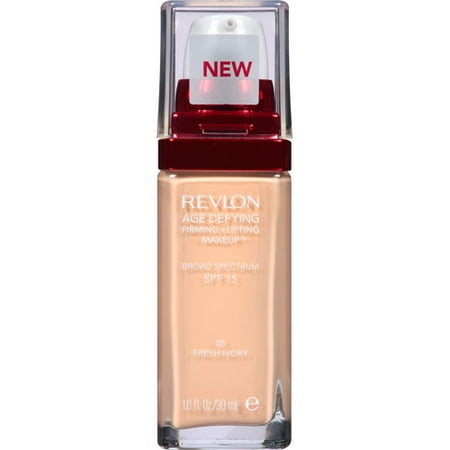 Revlon Age Defying Firming + Lifting Makeup, 05 Fresh Ivory, 1 fl (Best Lifting Foundation For Mature Skin)
