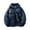 A-Navy, variant on Puffer Jacket Men Heavyweight Warm Winter Coats Windproof Thermal Insulated Jackets Thick Down Outwear with Pockets