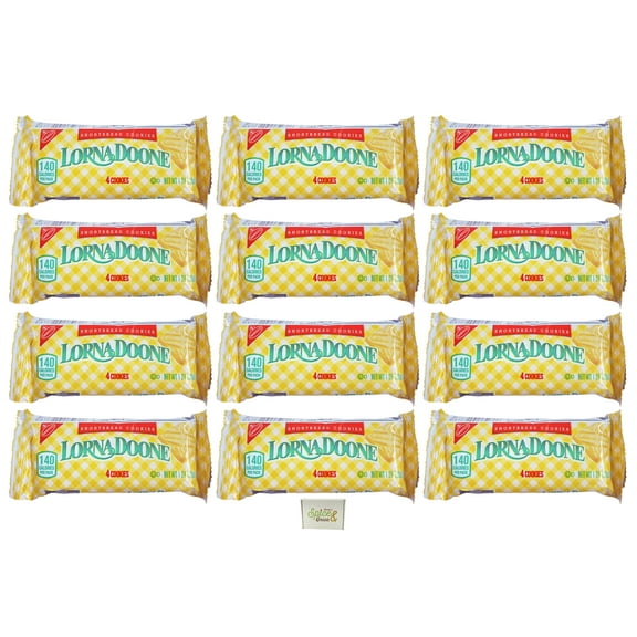 Lorna Doone Shortbread Cookies 1 oz. | Kosher | Snack Pack | Pack of 12